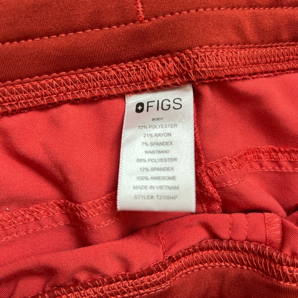 Figs High Waisted Scrub Pants Size Large Petite - Picture 6 of 8